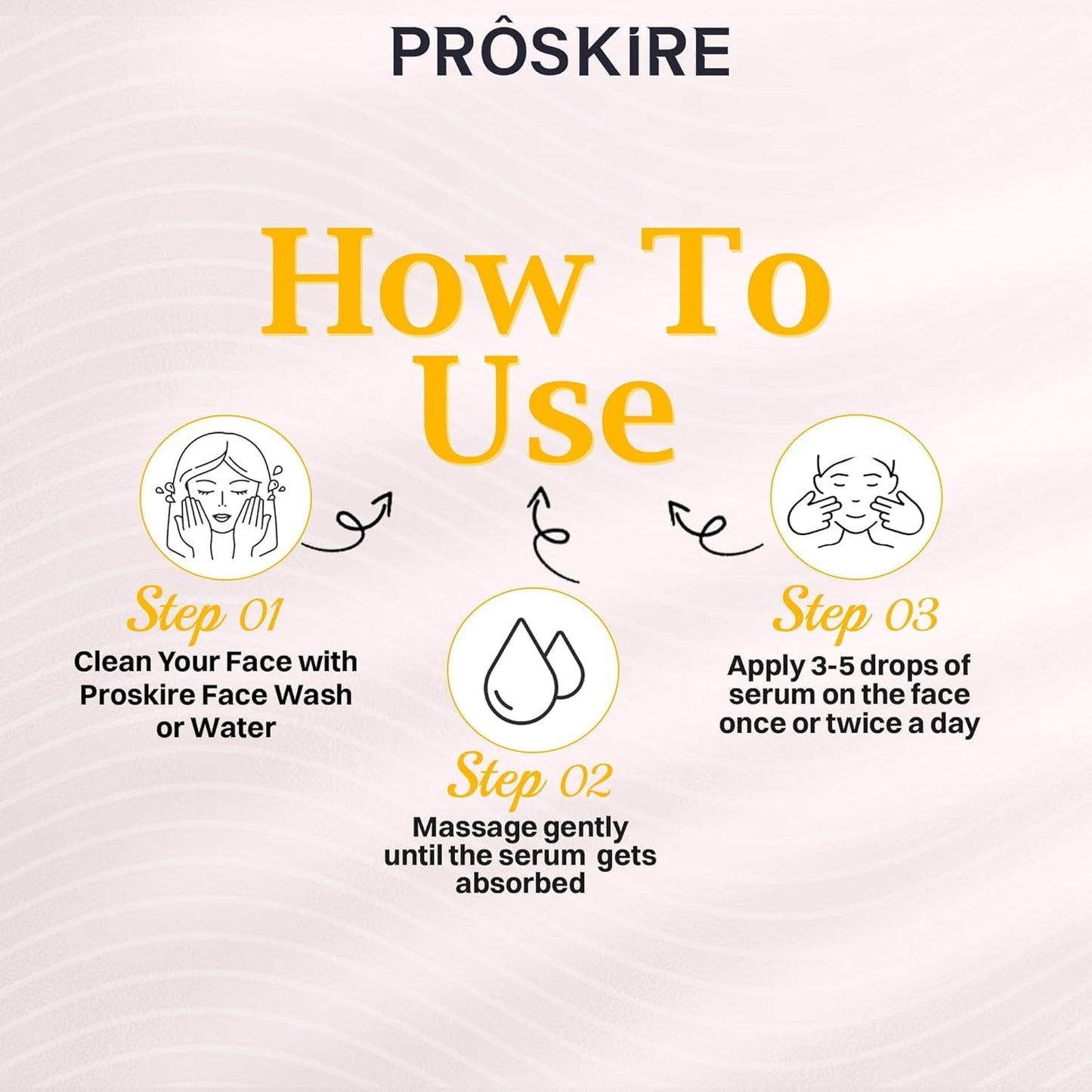 Pro-skire 10% Advance Vitamin C Serum With Ferulic Acid, Mandarin Orange Ext. For Dark Spots, Pigmentation & Glowing Face - (1.01 oz) 30 ml Pack