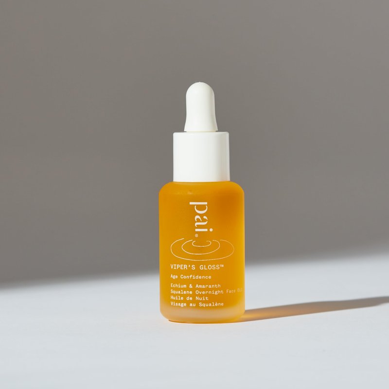 PAI SKINCARE - Organic Viper's Gloss Echium + Amaranth Overnight Face Oil | Natural, Vegan, Sensitive Skincare (1 fl oz | 30 mL)