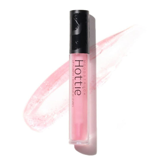 Younique Moodstruck Hottie Lip Plumper | Pale Pink Gloss with Collagen Peptides & Sodium Hyaluronate | Hydrating Lip Gloss for Fuller-Looking Lips | Makeup for Women