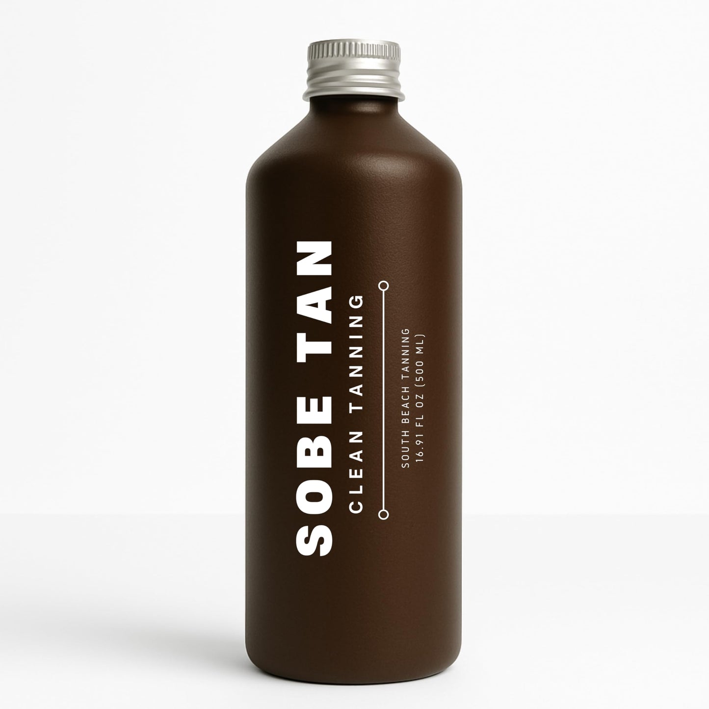Professional Spray Tan Solution 14% DHA – Rapid Brown Base, 500ml Aluminum Bottle – Universal Tone for All Skin Types – For Professional Spray Tan Artists ONLY