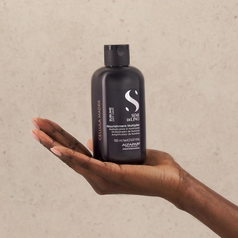 Alfaparf Milano Semi di Lino Cellula Madre Set | Nourishing Hair Treatment for Dry Hair - Enhances Shine & Color Protection