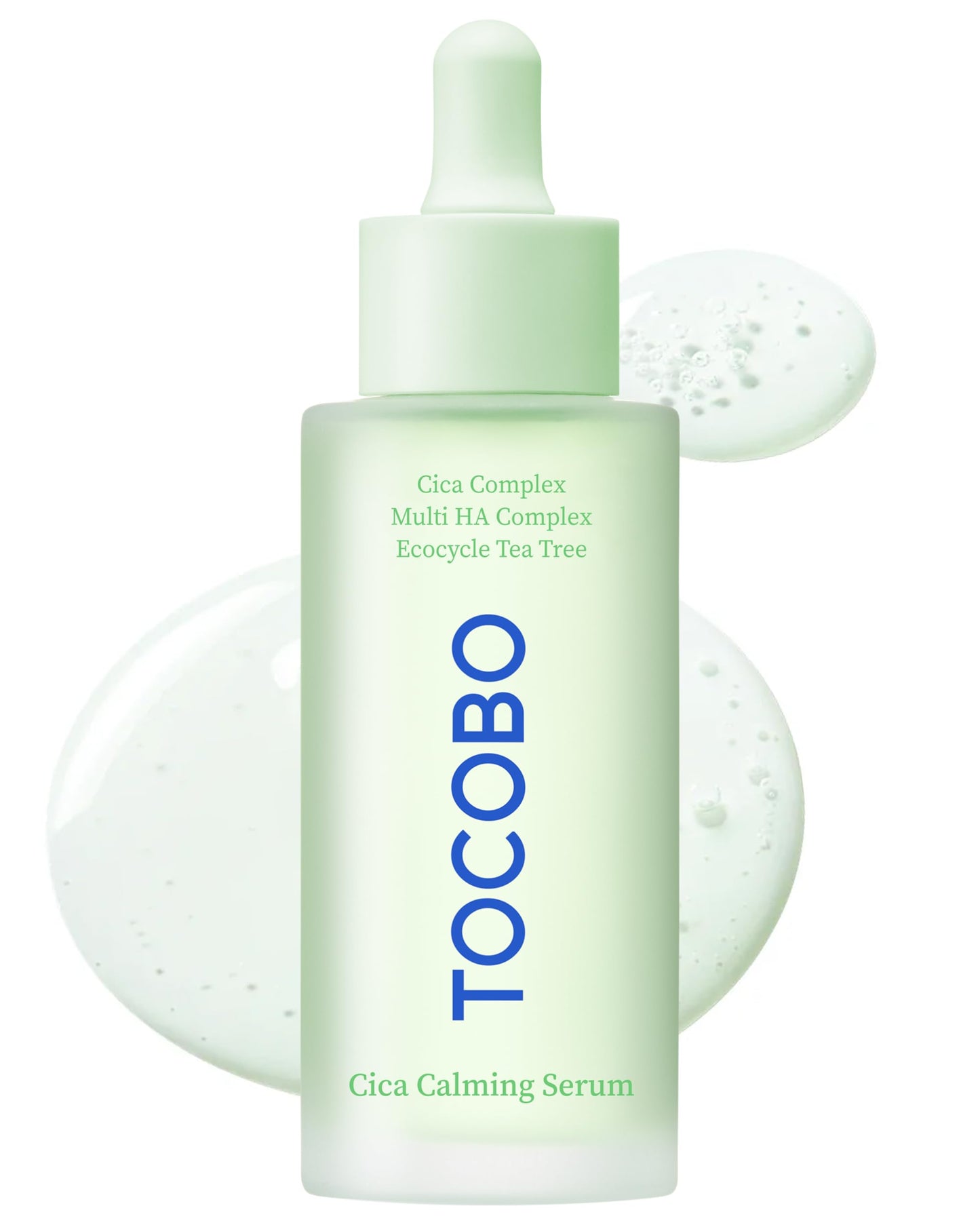 TOCOBO Cica Calming Serum – Korean Vegan Soothing Face Serum with Cica, Tea Tree & Hyaluronic Acid – Lightweight Hydrating Formula for Sensitive Skin, 24-Hour Moisture, Non-Greasy, 1.01 fl.oz.
