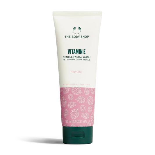 The Body Shop Vitamin E Gentle Facial Wash, 4.2 Fl Oz