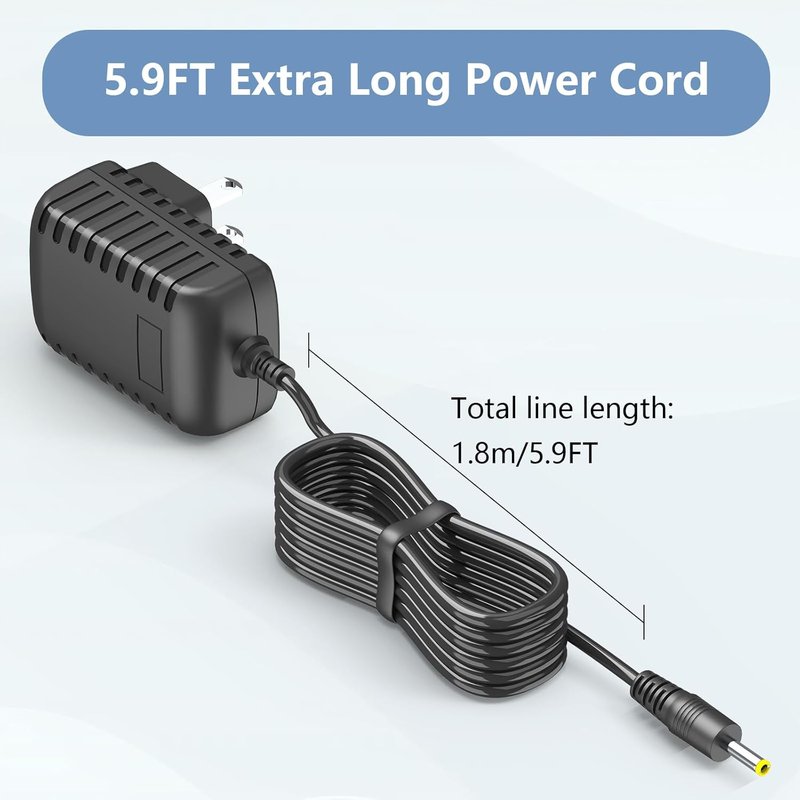 Braun Charger - 2.3V Power Cord for BT3000, BT3020, BT3021, BT3022, MGK Series | Durable & Reliable