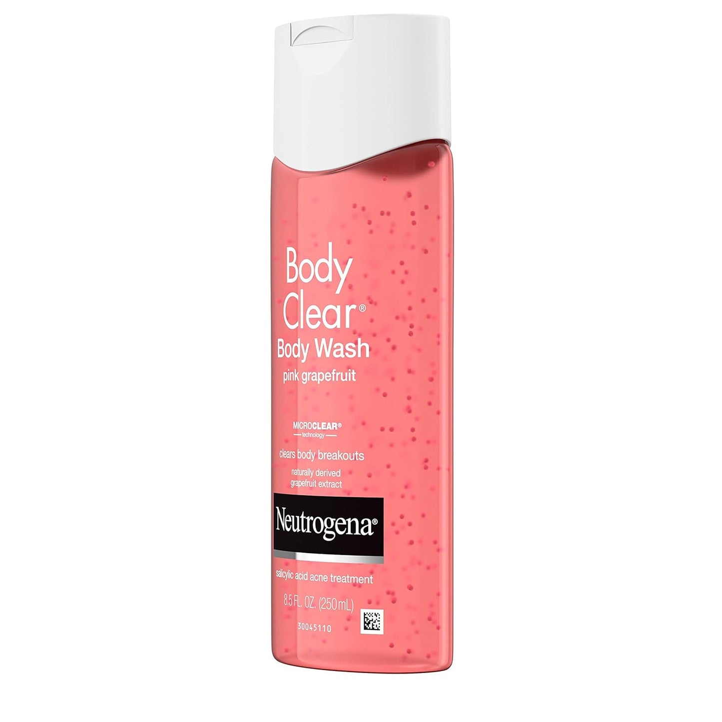 Neutrogena Body Clear Acne Treatment Wash - 2% Salicylic Acid Gel for Back, Chest & Shoulders | Pink Grapefruit, 8.5 fl. oz (Pack of 3)