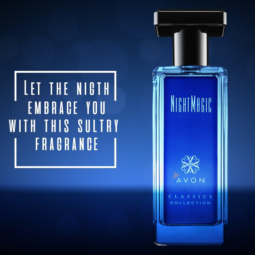 Night Magic Cologne for Women - Woody Floral Perfume with Neroli, Jasmine & Musk | Long-Lasting 1.7 fl oz (Pack of 2)