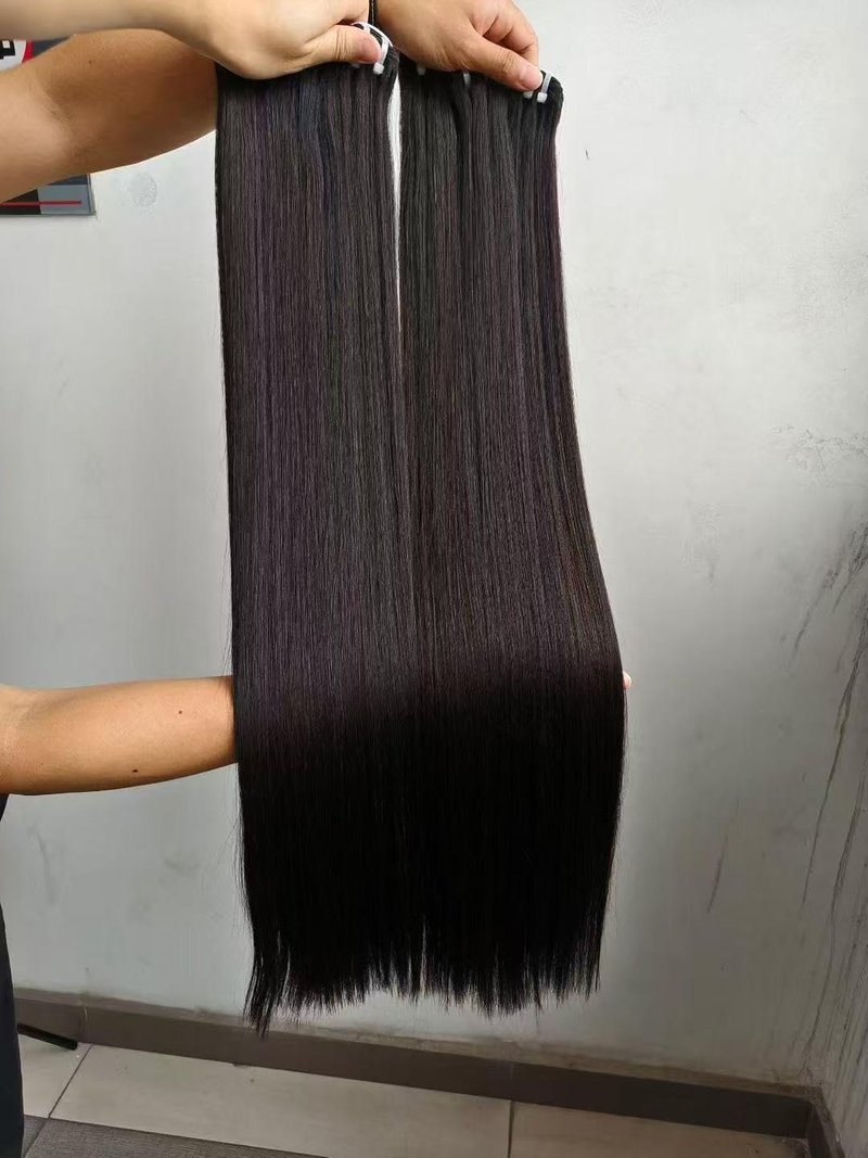 12A Human Hair Bundles 20 Inch 1pc Straight Bundles Human Hair 100% Unprocessed Brazilian Remy Virgin Hair Extensions Raw Quick Weave Sew In Glossy Billion Hair Bundles Natural Black