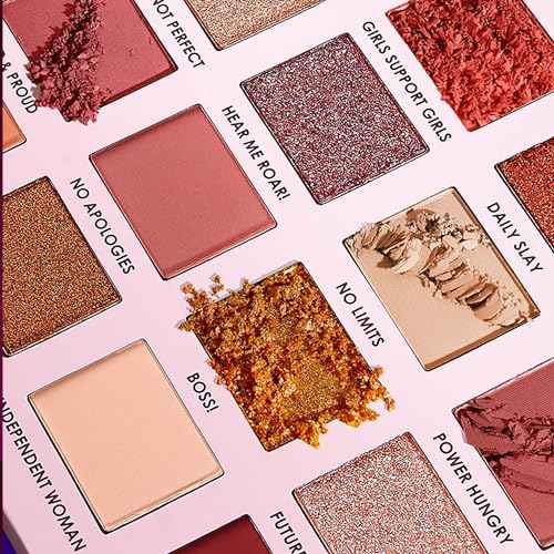 Ciat? London I Am Woman Eyeshadow Palette, 24 Creamy and Highly-Pigmented Shades