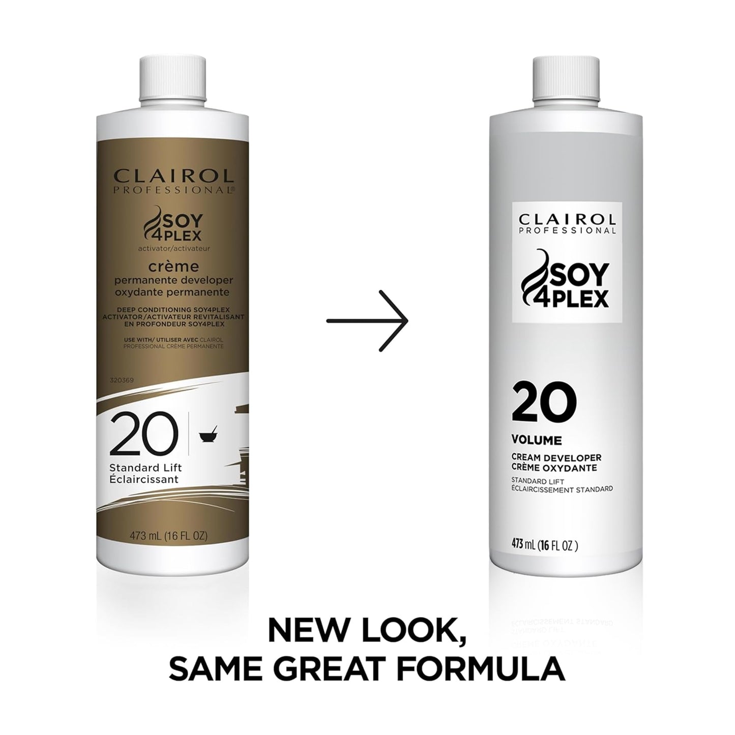 Clairol Professional Crème Permanente 20 volume Hair Developer, 32 oz. - Packaging May Vary