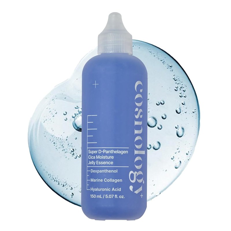 Extreme Barrier Repair Set - D-Panthenol Cream Serum & Hydrating Jelly Essence | Skin Recovery & Cooling Hydration (80ml + 150ml)