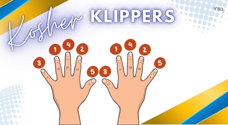 Kosher Klipper Nail Clipper - Premium Precision Tool for Jewish Tradition | Ideal for Finger & Toe Nails