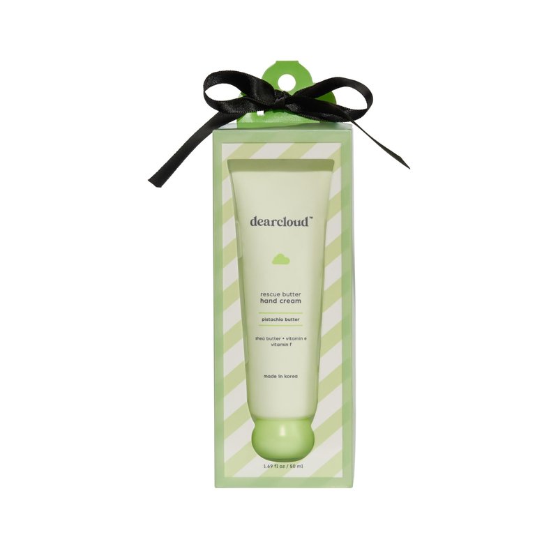 dearcloud Rescue Butter Hand Cream - Ultra Repair for Dry, Cracked Hands, Shea Butter, Vitamin E, and Vitamin F (Pistachio Butter)