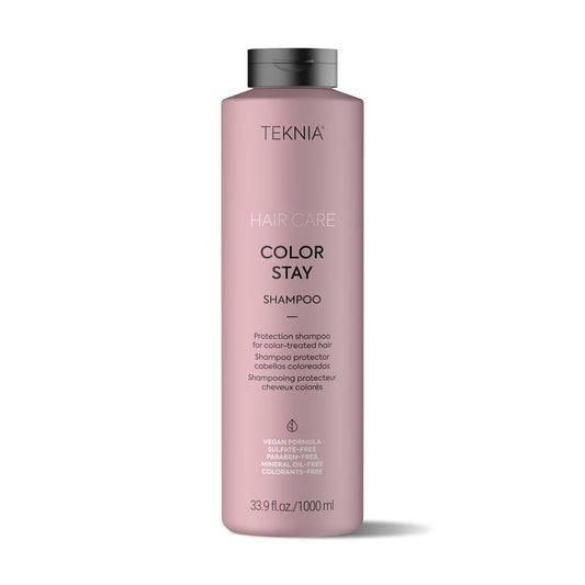 LAKMÉ Teknia Color Stay Shampoo, Color Safe Shampoo for Colored Hair, 33.9 Fl Oz