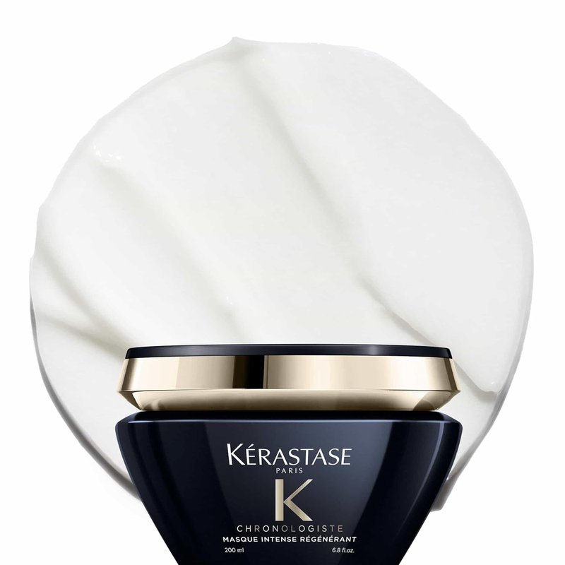 Kerastase Chronologiste Hair Mask - Deep Conditioning Treatment with Hyaluronic Acid for Soft, Shiny Hair | 6.8 Fl Oz