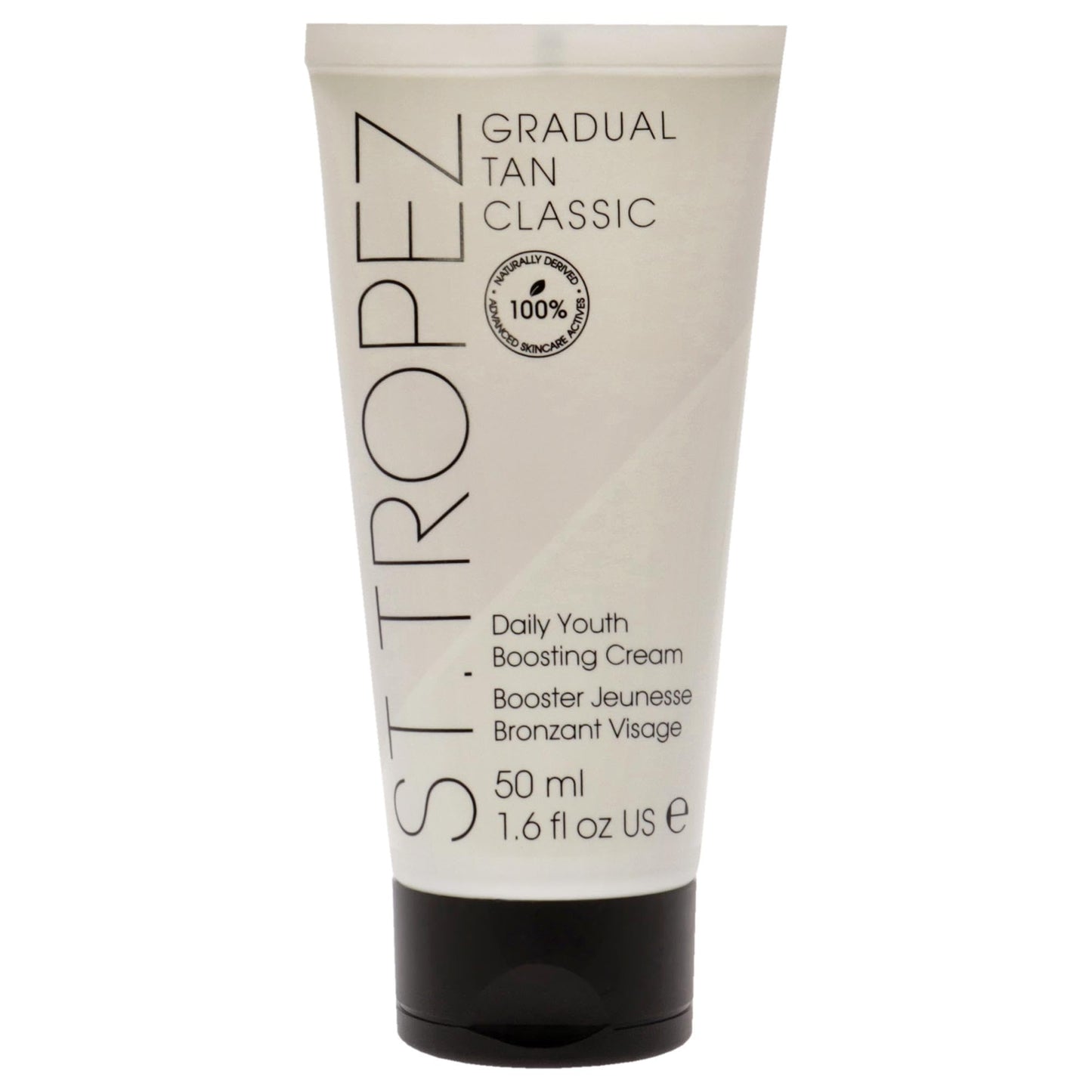 St.Tropez Gradual Tan Classic Daily Youth Boosting Cream, Hydrating Self Tan Face Cream, Vegan, Natural & Cruelty Free, 1.6 Fl Oz