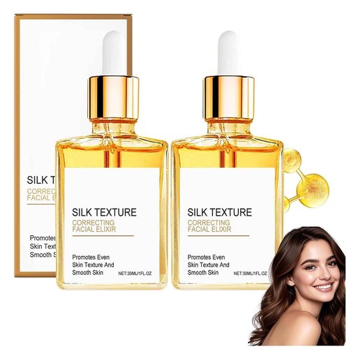 LYROYREG 2PC Gouda Silk Body Oil, Body Perfume Oil for Women, Bath & Shower Essential Oil for Smooth and Hydrated Skin, Refreshing Non-greasy, Infused with Shea Butter, Coconut Oil, Vitamin E