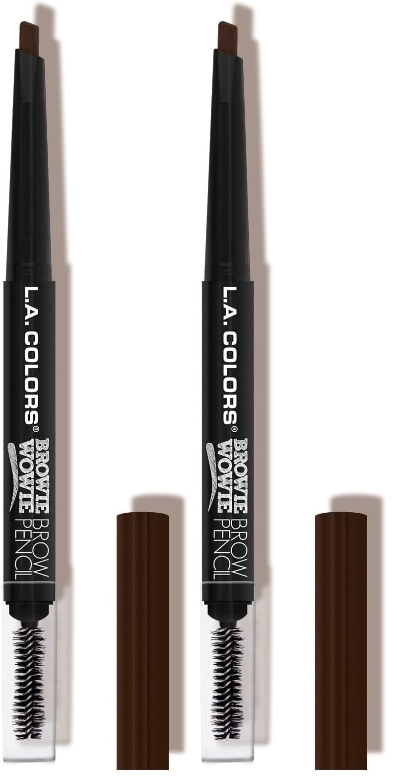 L.A. COLORS Browie Wowie, Chocolate, 1 Count CBP406 (Pack of 2)