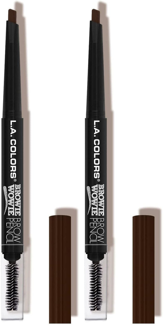L.A. COLORS Browie Wowie, Chocolate, 1 Count CBP406 (Pack of 2)
