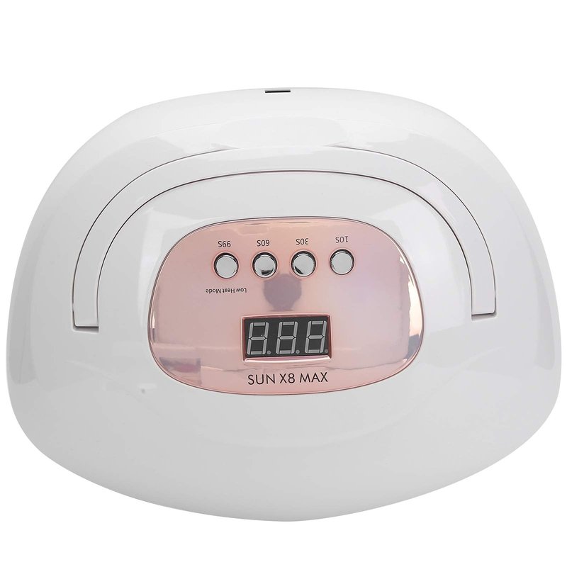 150W Nail Dryer, LED Nail Dryer Lamp, Intelligent Timing Gel Polish Nail Hardening Machine(US)