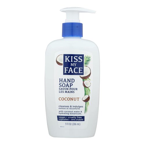 Kiss My Face Hand Soap Coconut 9oz Pump (3 Pack)