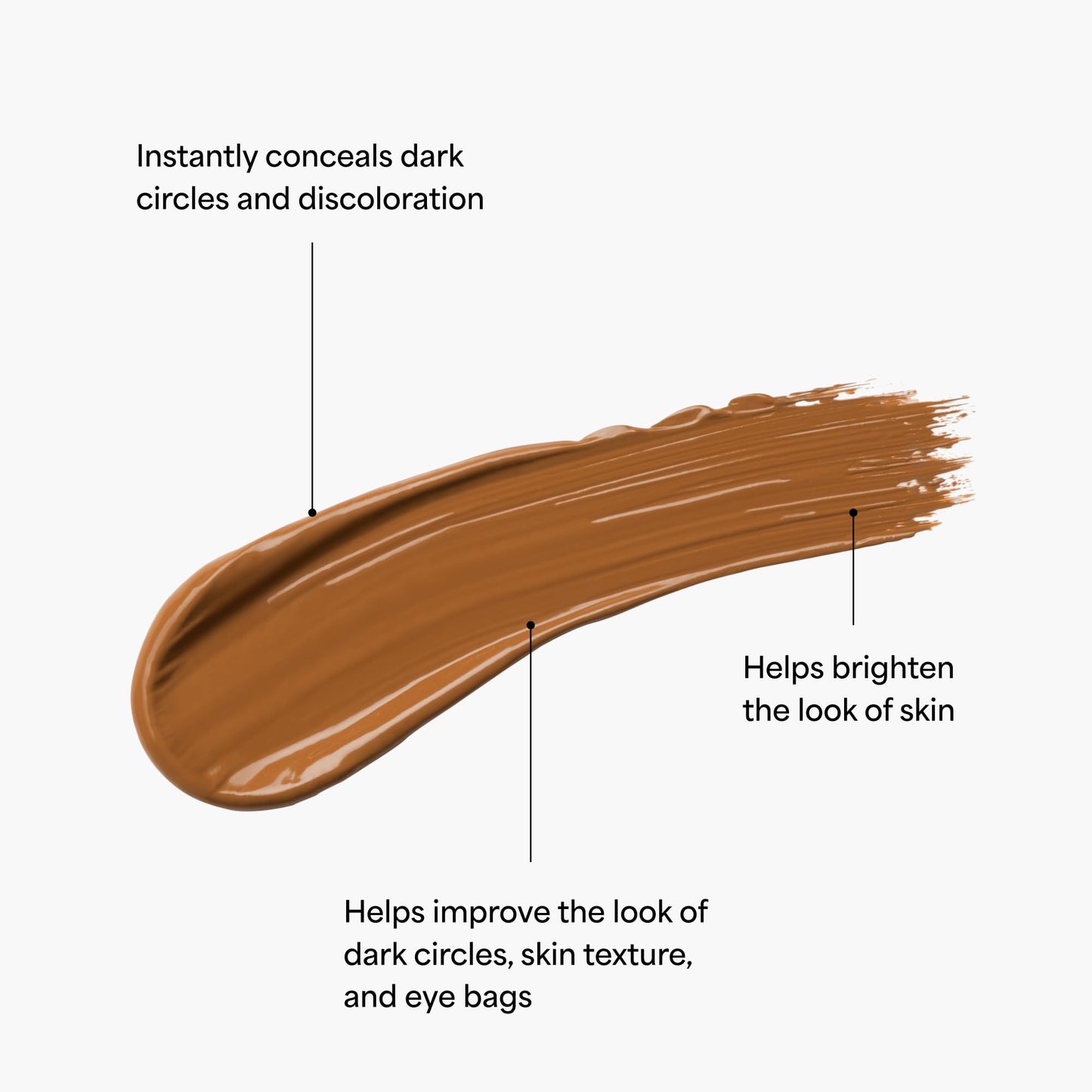 TULA Skin Care Radiant Skin Brightening Serum Concealer - Conceals Dark Circles & Discoloration, Longwearing & Crease-Resistant, Brightens the Appearance of Skin Over Time, Shade 165, 0.18 fl oz.