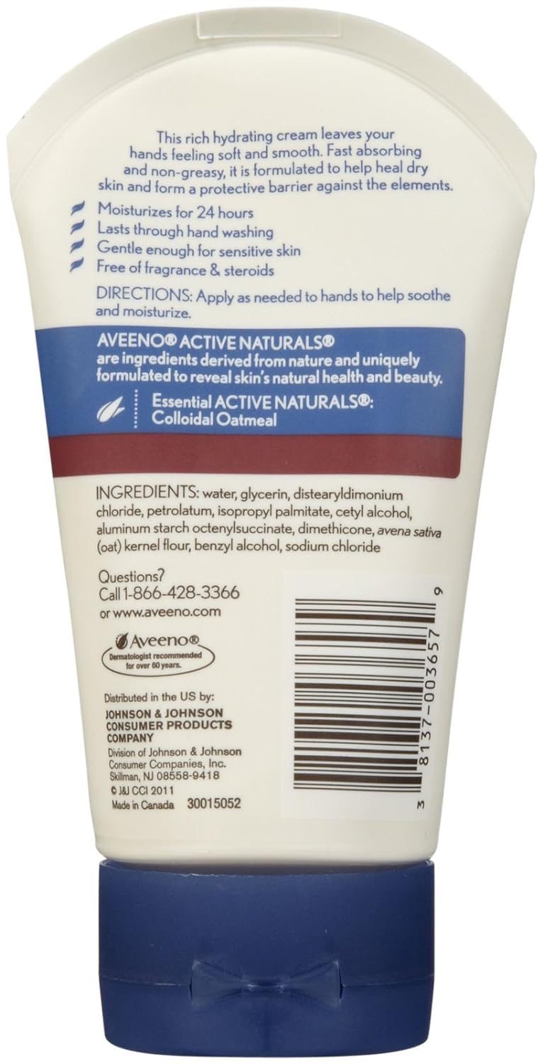 Aveeno Intense Moisturizer Hand Cream - 3.5 oz - 2 pk