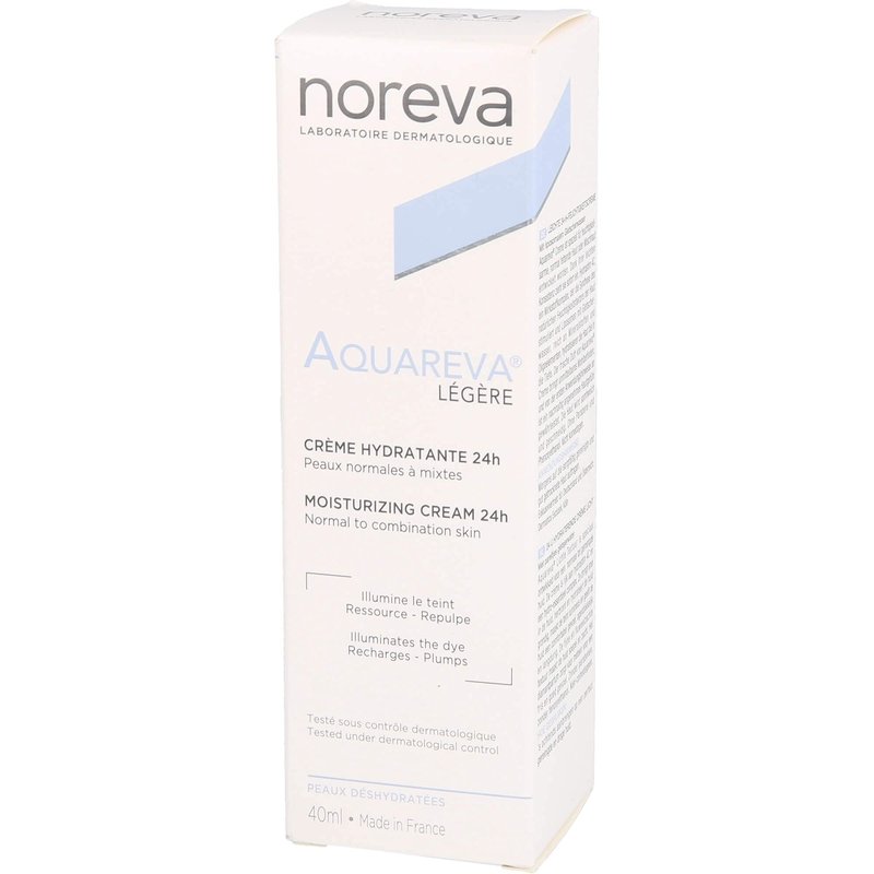 NOREVA LED AQUAREVA Créme Hydratante 24h Texture Légère (40 ml)
