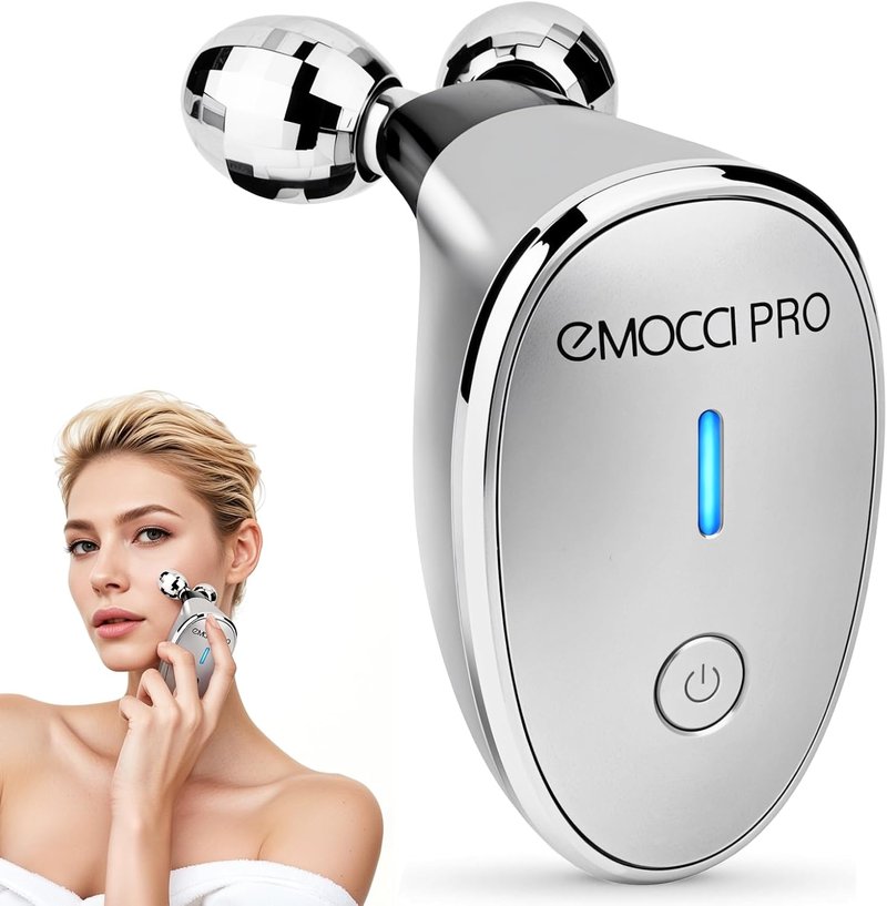 Electric Facial Massager - Gua Sha Vibration Tool for Face & Neck | Skin Lifting Roller for Radiant Glow