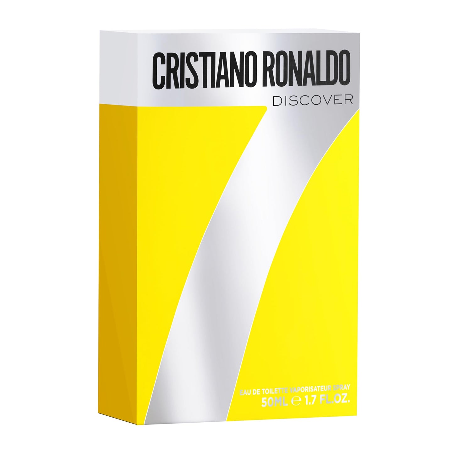 Cristiano Ronaldo CR7 Discover - Eau de Toilette for Men - Long-Lasting Mens Cologne Spray - Orange, Vetiver, Patchouli Cologne for Men - 1.7 oz