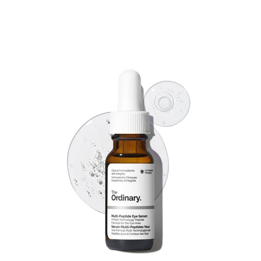 The Ordinary Multi-Peptide Eye Serum, Anti-Aging Formula for Crow’s Feet, Dark Circles & Puffiness, 0.5 Fl Oz