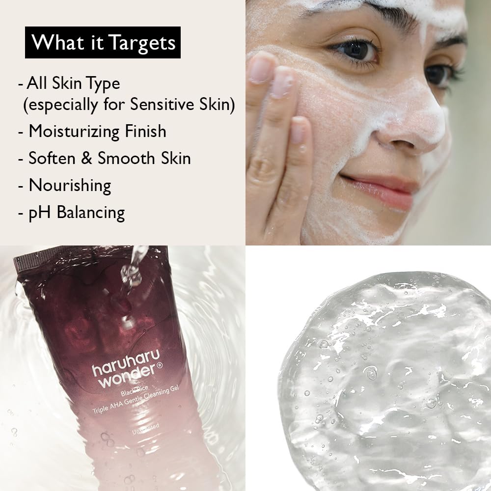 Double Cleansing & Exfoliation Set - HARUHARU Wonder | Gentle Cleanser & Scrub