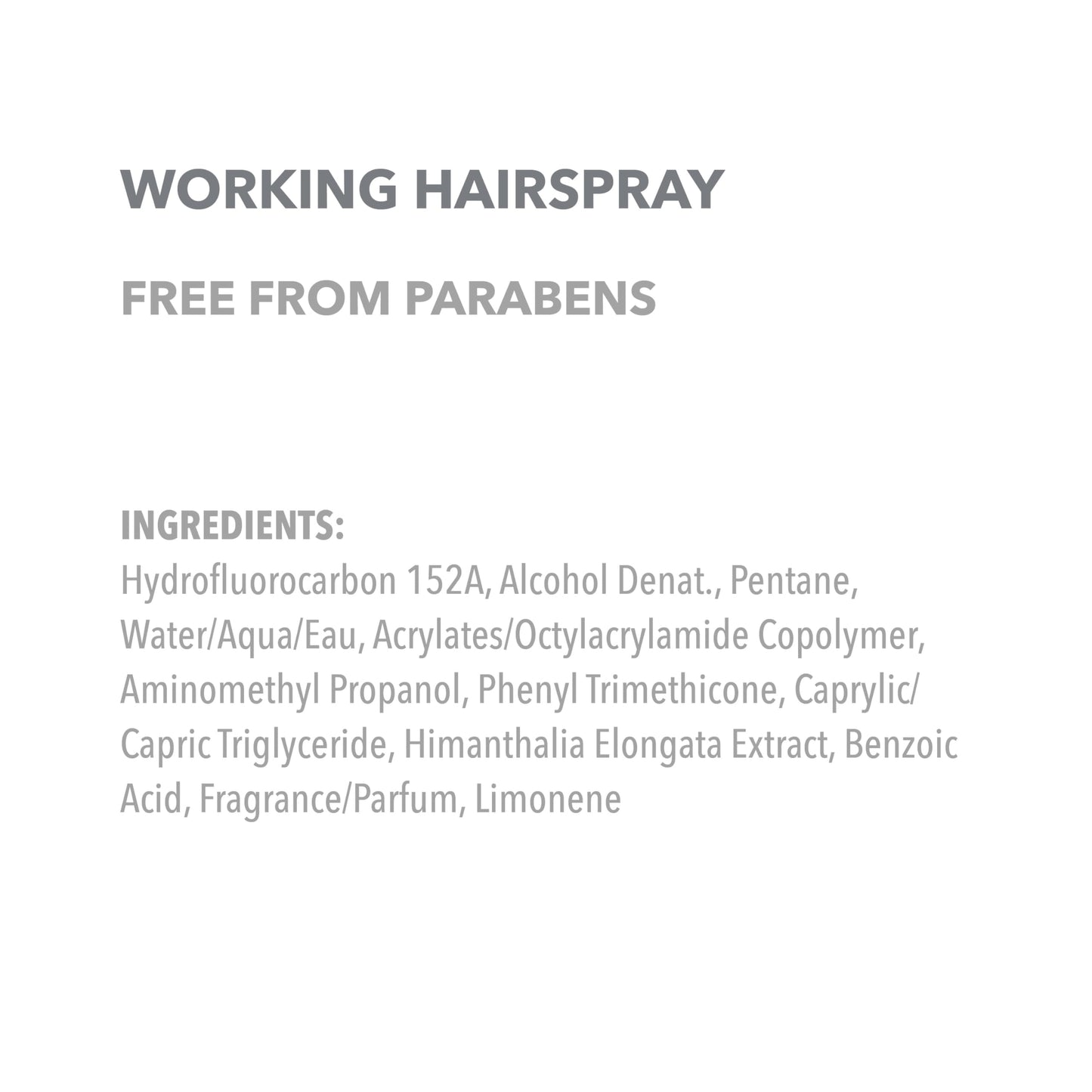 Goldwell StyleSign Working Hairspray | Up to 72h Frizz Resistance