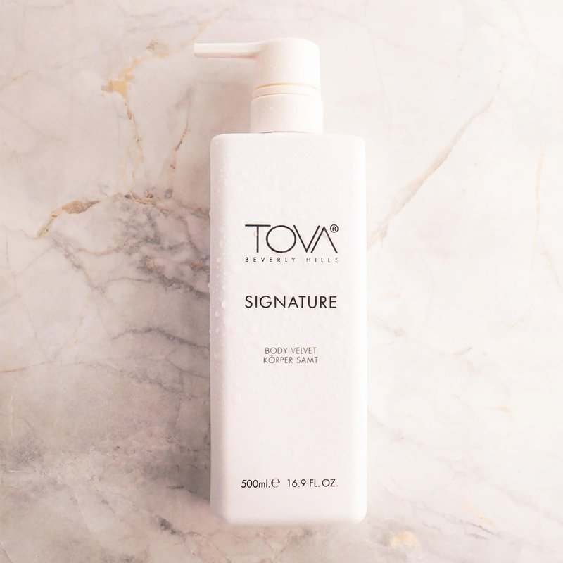Tova Signature Body Velvet Lotion with Pump – Nourishing Shea Butter Body Lotion for Women, Hydrating & Moisturizing – USA-Made & Cruelty-Free – 16.9 fl oz