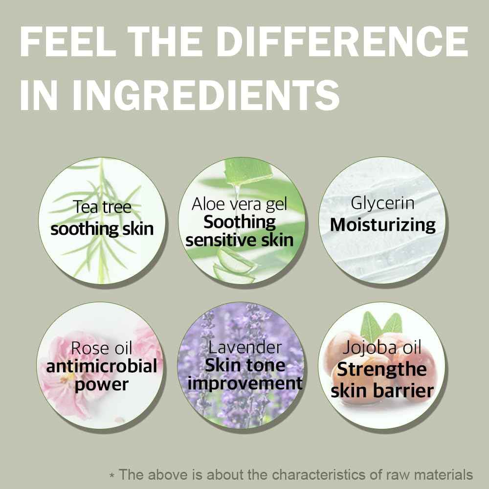 [USDA Certified] TheAromaShop Organic Acne Tea Tree Mist Korea Atonanda Facial & Bag & Body & Face Spray -Acne Skin Care Natural Ingredients - 3.38 fl. oz