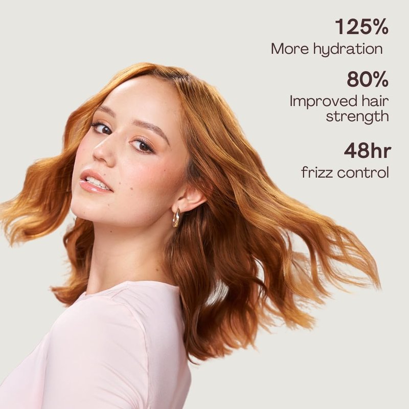 Rev320 320Pure Smoothie Leave In Conditioner 8oz, Sulfate Free, Color Safe & Lightweight Formula, Deep Repair Moisturizing Detangler for Frizzy, Curly, Thick, Wavy, Dry & Damaged Hair
