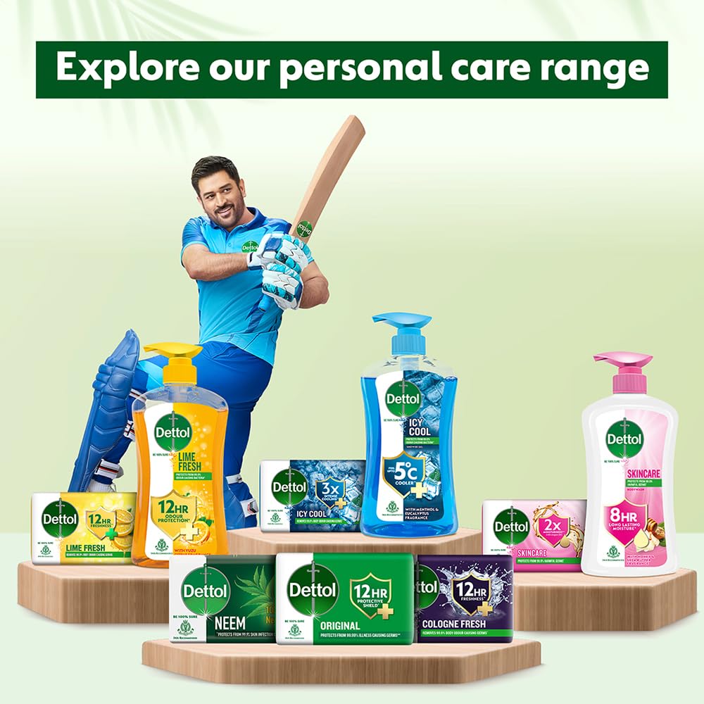 Dettol Body Wash and shower Gel, Cool - 250ml