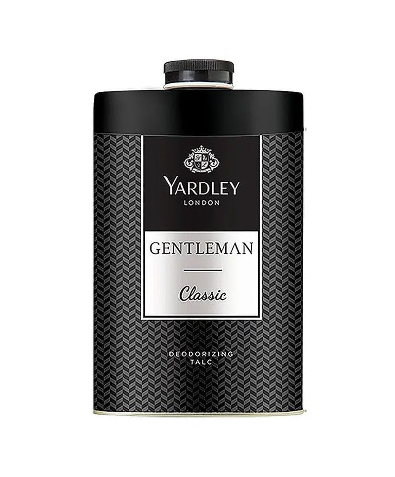 Gentleman Talcum Powder for Men - Yardley London Deodorising Talc 100g