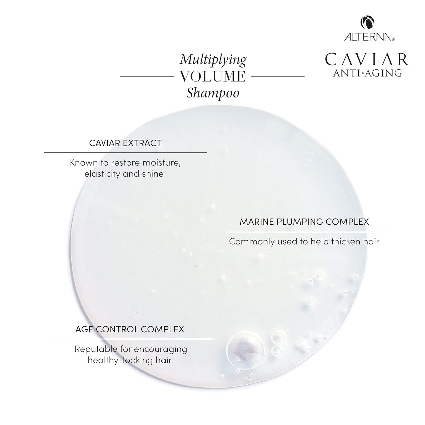 Alterna Haircare Caviar Anti-Aging Multiplying Volume Shampoo and Conditioner Set