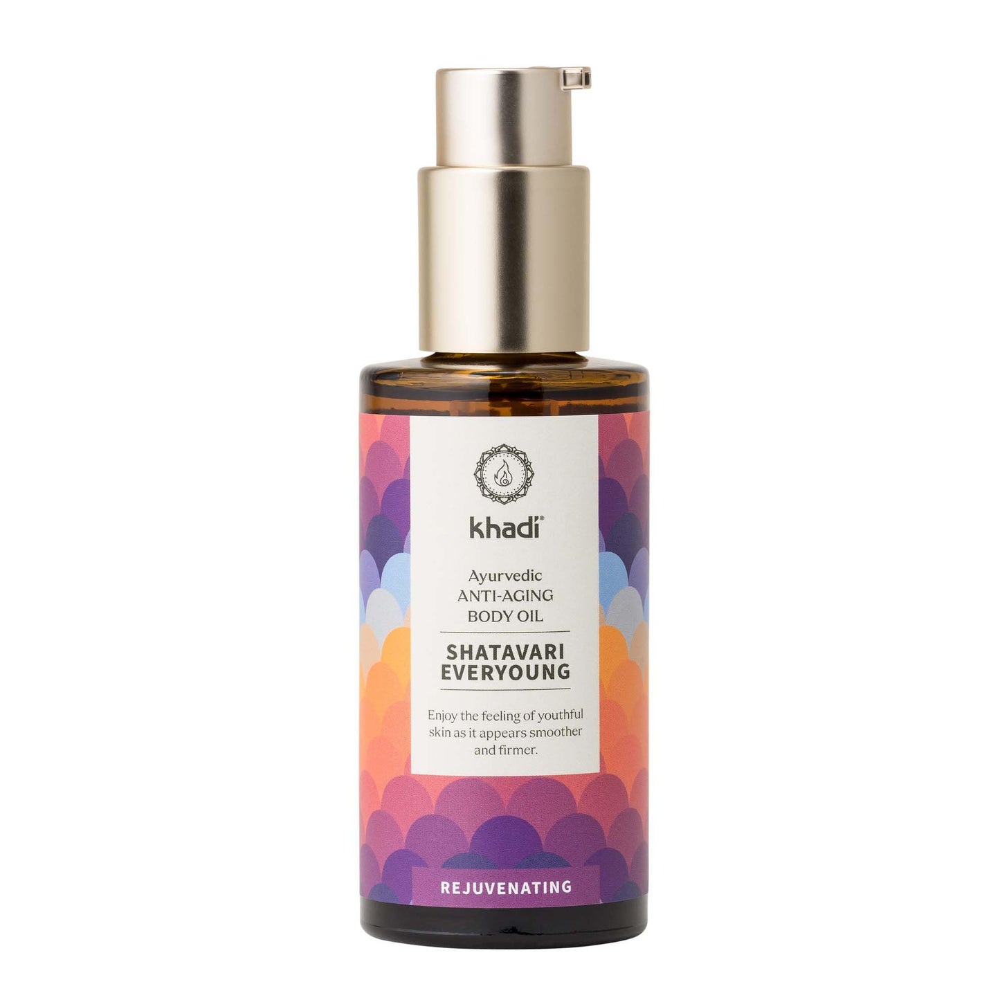 KHADI SHATAVARI EVERYOUNG Ayurvedic Elixir Skin & Soul Oil - Age Defying - tightens & revitalizes - 100% plant-based, natural & vegan - 3.38 fl oz