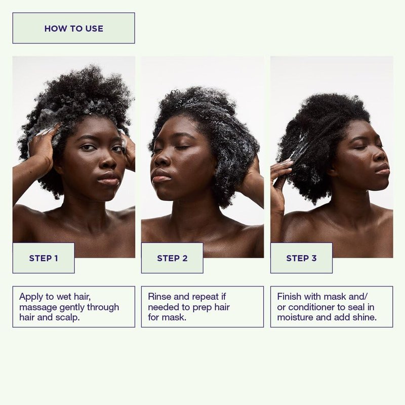 Maria Nila Structure Repair, Strengthening & Nourishing Shampoo For Damaged & Chemically Treated Hair, Algae Extract Rebuilds, Revitalizes & Repairs Hair, 100% Vegan & Sulfate/Paraben free, 11.8 Fl Oz