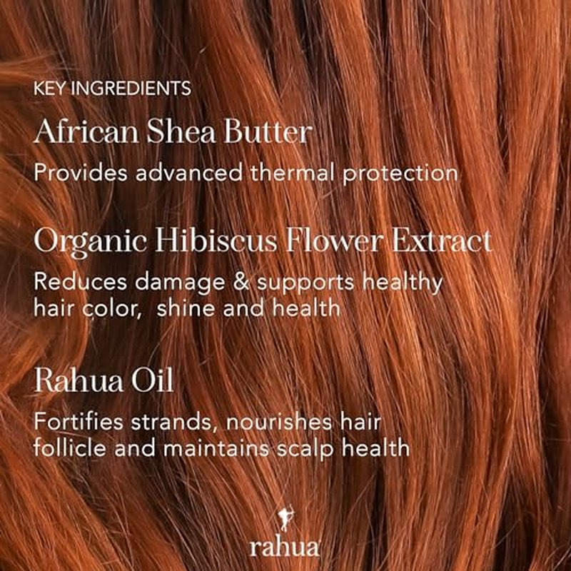 Rahua Heat Protectant Shield Spray, Vegan Lightweight Heat Protection for All Hair Types, Thermal Styling Primer, Morete & Hibiscus, Shea & Quinoa, Tropical Guava & Coconut Scent, 6.5 Fl Oz