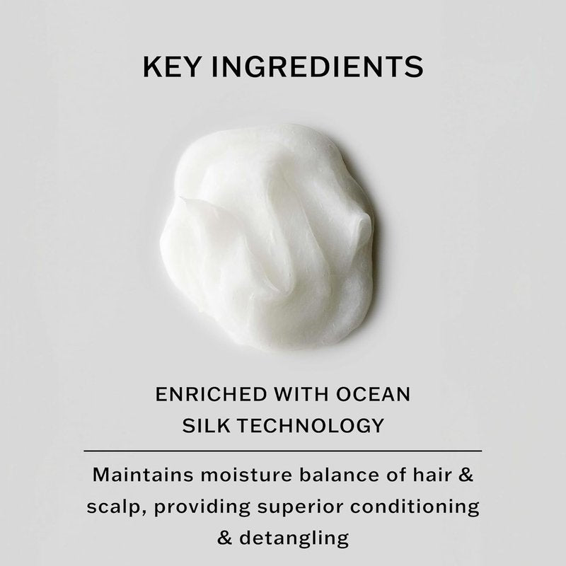 SACHAJUAN Normal Hair Conditioner | Lightweight Daily Conditioner for All Hair Types | Hydration, Detangling, Shine & Bounce | Ocean Silk Technology | Vegan & Paraben-Free | 8.4 fl oz