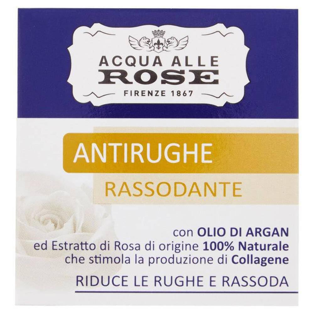 Roberts:"Acqua alle rose" Anti-wrinkle Face Cream 50ml 1.69fl.oz [ Italian Import ]