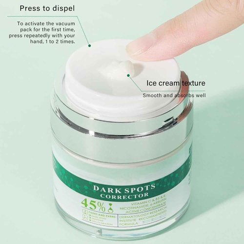 Crema para Manchas Oscuras en La Cara, Cremas para Quitar Manchas de La Cara, Crema para Las Manchas de La Cara, 50 ML / 1.7 FLOZ