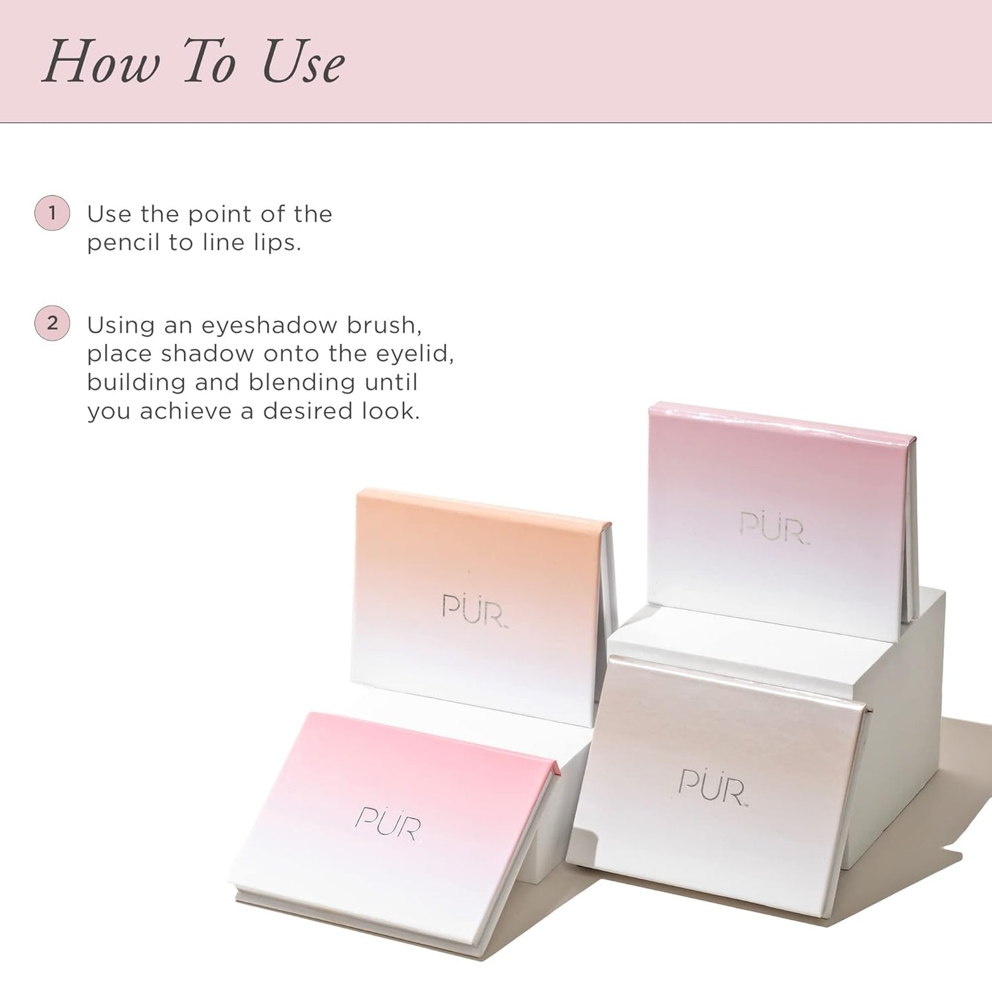 PÜR MINERALS On Point Eyeshadow Palette - Matte, Shimmer & Metallic Shades | Skincare-Infused Formula