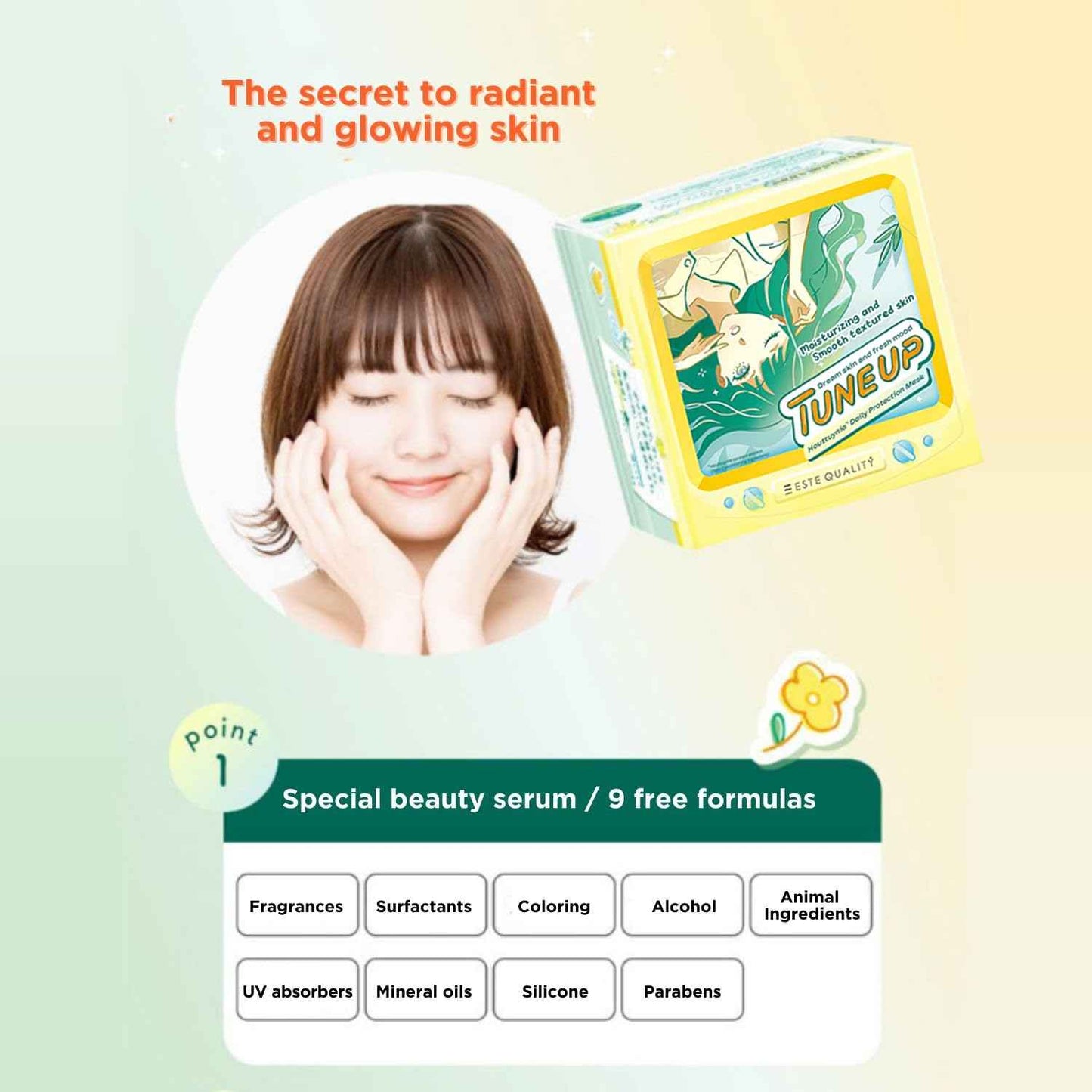 TUNEUP Dokudami Daily Protection Sheet Mask - 7 Sheet
