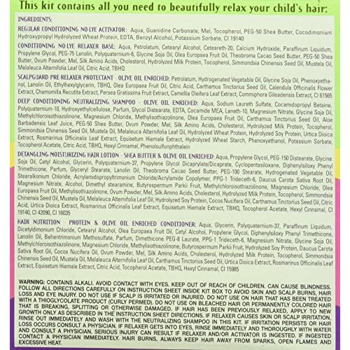 Originals by Africa's Best Kids Natural Conditioning Relaxer System With Scalpguard (Regular Kit) Fortified and Enriched with Our Special Herbal Blend, Protect and Strengthen Your Child¡¯s Hair
