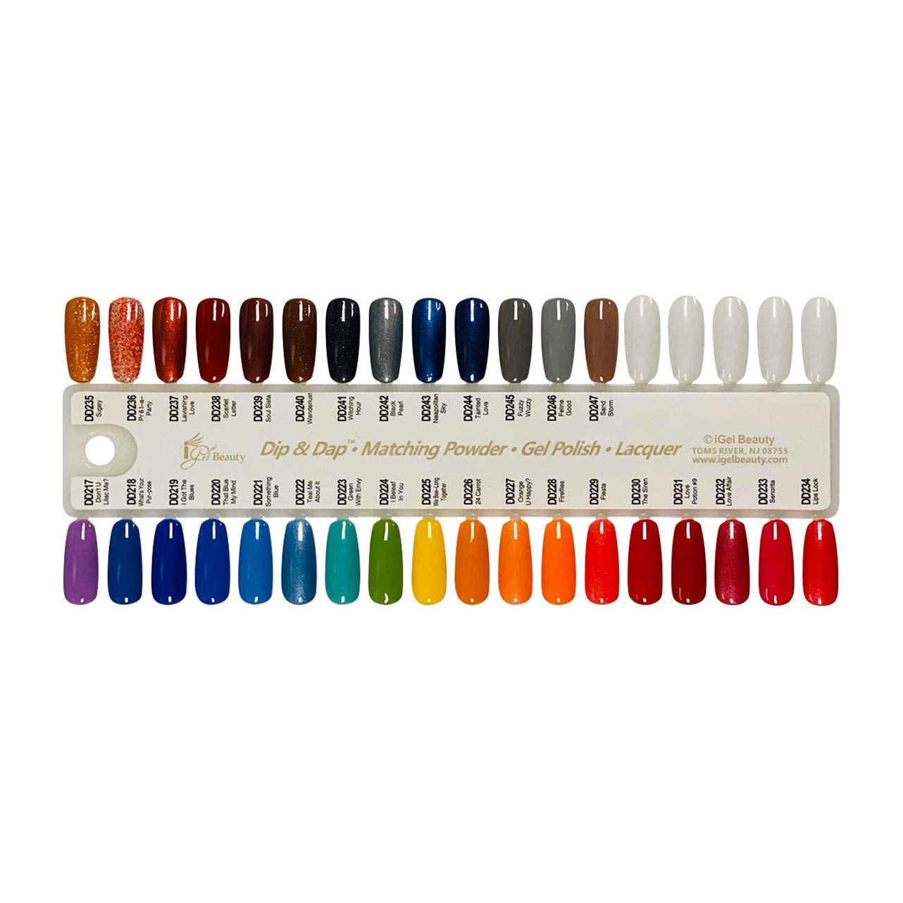 iGel - 100% Pure Nail Acrylic/ Dipping Powder - Dip & Dap Collection (DD001 - Baby Powder)