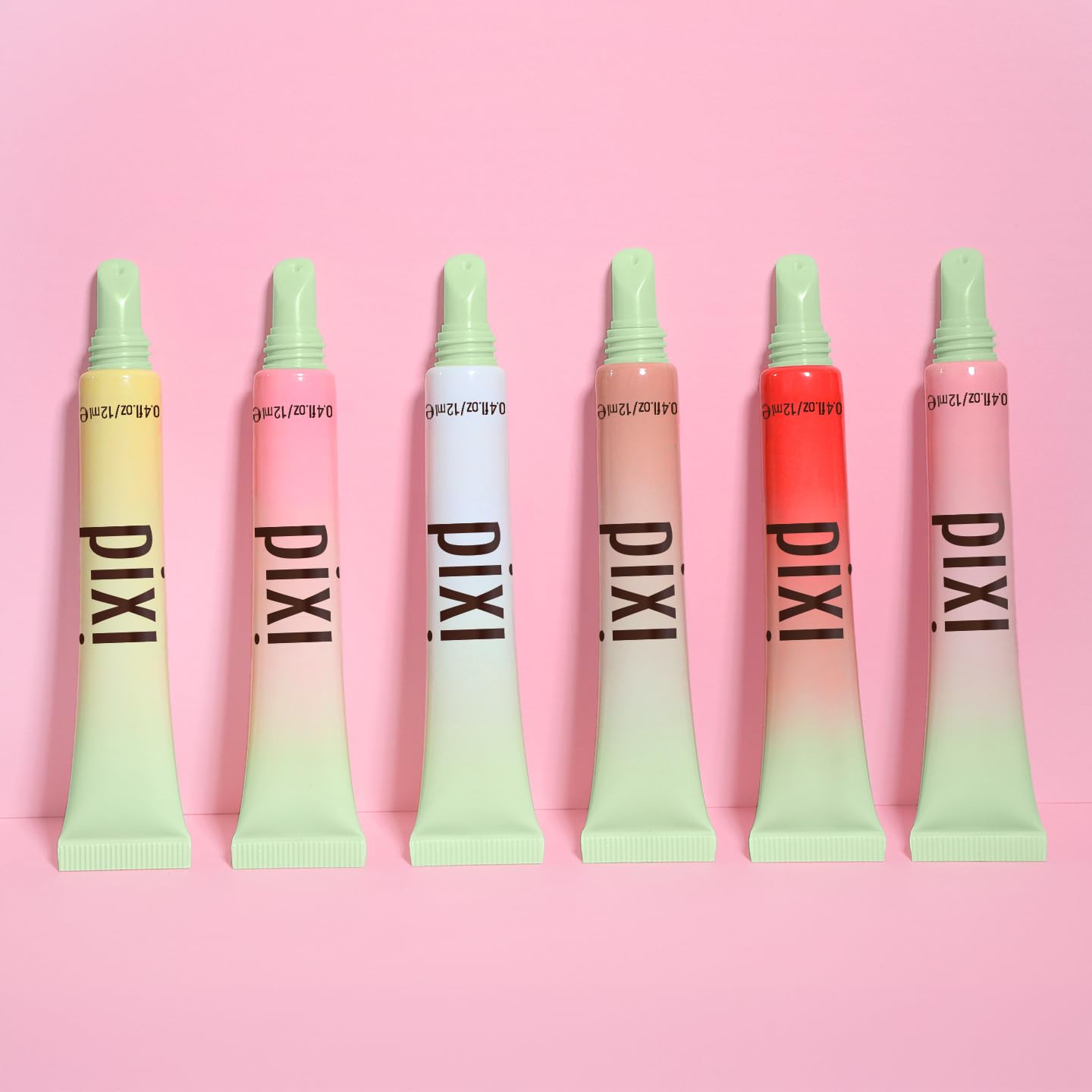 Pixi Beauty LipTone pH Reactive Lip Gloss in SnowPearl | Color Changing Tinted Lip Balm with Rosehip Oil & Shea Butter | Non-Sticky Mirror-Shine Finish | 0.4 fl oz