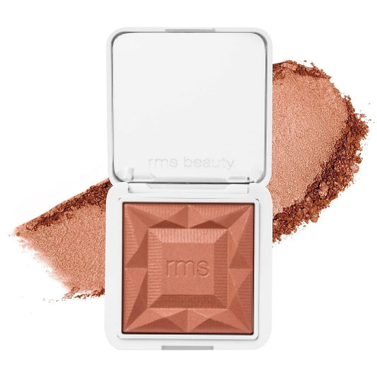 RMS Beauty Redimension Hydra Powder Blush Hydrating Mineral Powder Blush with Buildable Natural Color Lightweight Long-Lasting Finish Clean & Cruelty-Free 0.15 oz
